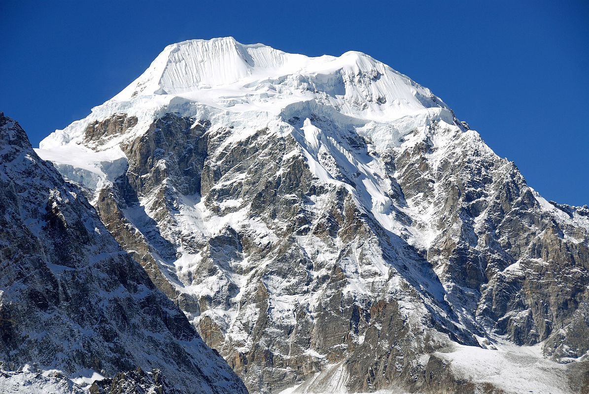 37 Gur Karpo Ri Close Up From Ridge Above Shingdip On Trek To Shishapangma Advanced Base Camp Gur Karpo Ri (6889m) close up from the ridge above Shingdip.